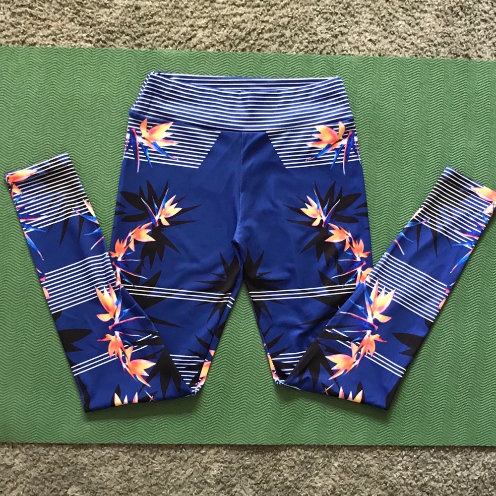 Tropical Leggings // Yoga Pants